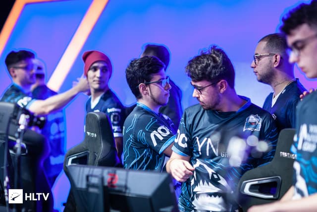 Behind the scenes, player preparing for match